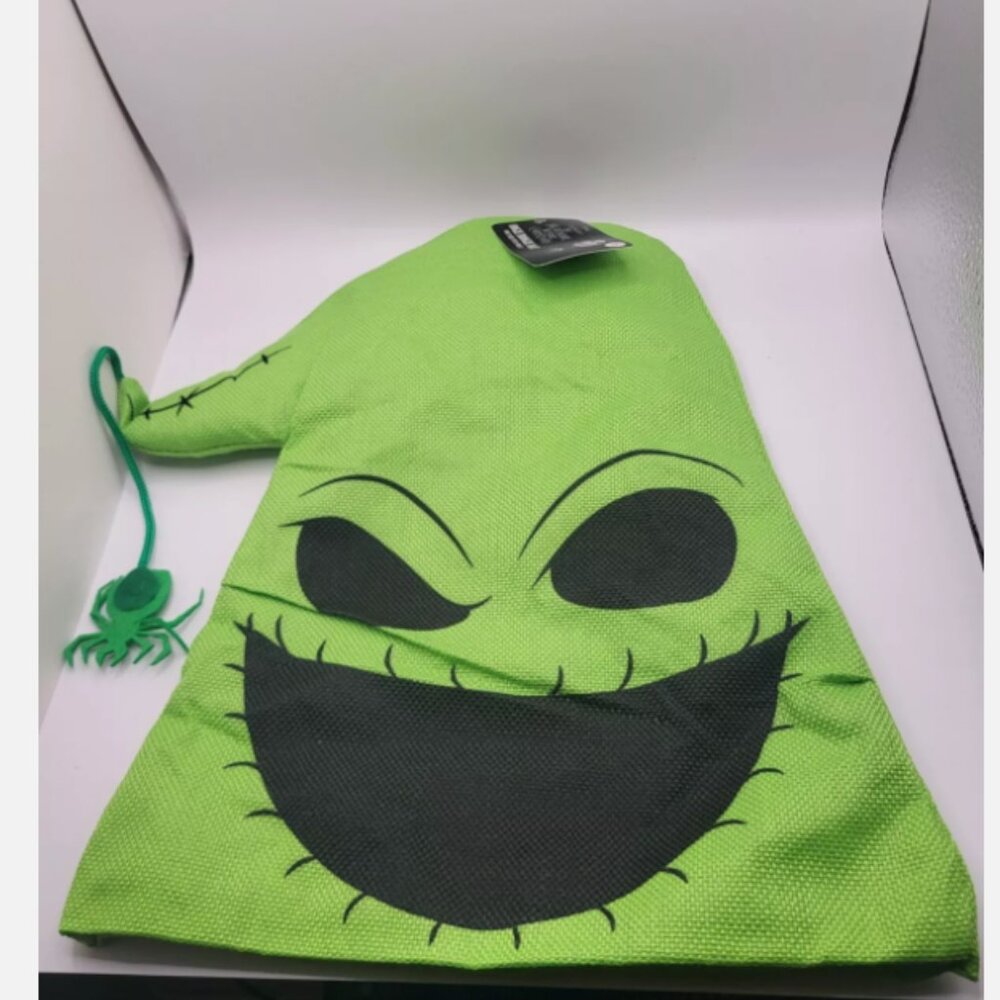 Disney Oogie Boogie W/ Hanging Spider Nightmare Before Christmas Novelty Hat